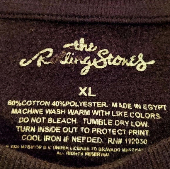 Ladies Rolling Stones Sweatshirt - Picture 3 of 3